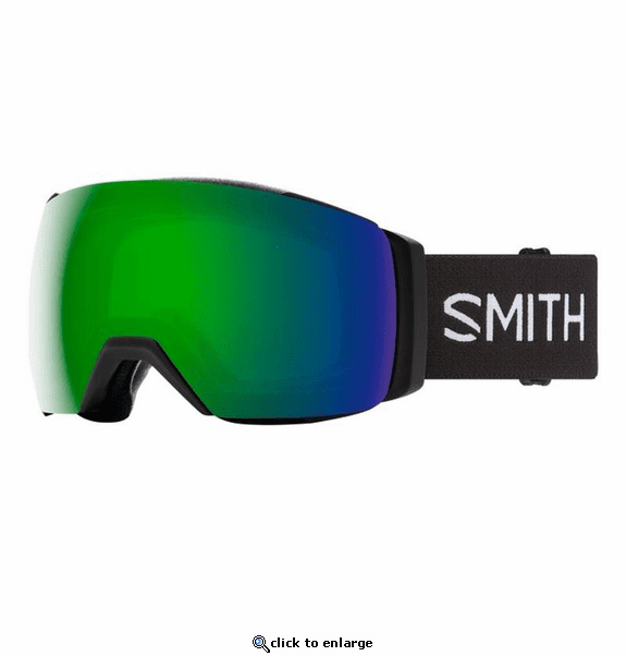 Smith Optics I/O MAG XL Goggles ChromaPop Sun Green - Black Frame