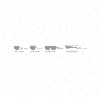 Smith Optics Lowdown 2 Sunglasses ChromaPop Polarized Blue Mirror - Matte Black Frame