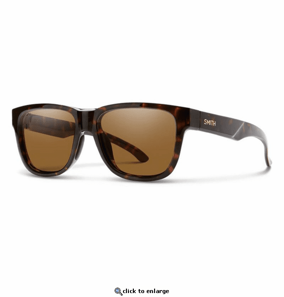 Smith Optics Lowdown Slim 2 Sunglasses ChromaPop Glass Polarized Brown - Tortoise Frame