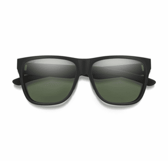 Smith Optics Lowdown XL 2 Sunglasses ChromaPop Gray Green - Matte Black Frame