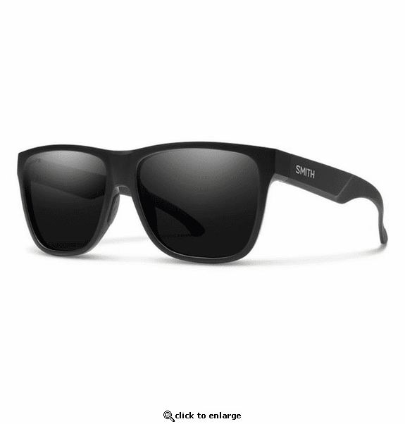 Smith Optics Lowdown XL 2 Sunglasses ChromaPop Polarized Black - Matte Black Frame