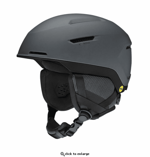 Smith Optics Men's Altus MIPS Ski Helmet - Matte Slate/Black