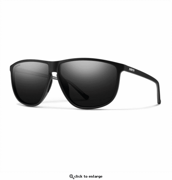 Smith Optics Mono Lake Sunglasses ChromaPop Polarized Black - Matte Black Frame