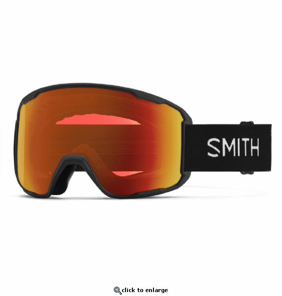 Smith Optics Preview Goggles ChromaPop Everyday Red Mirror - Black Frame