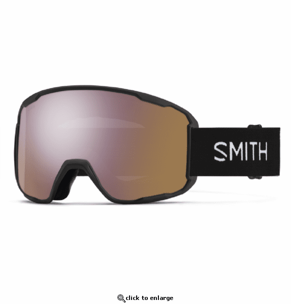 Smith Optics Preview Goggles ChromaPop Everyday Rose Gold Mirror - Black Frame