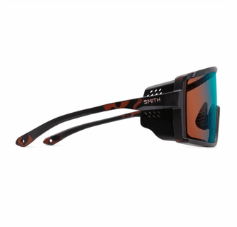 Smith Optics Pursuit Sunglasses ChromaPop Glacier Photochromic Copper Opal - Matte Tortoise Frame