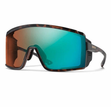 Smith Optics Pursuit Sunglasses ChromaPop Glacier Photochromic Copper Opal - Matte Tortoise Frame