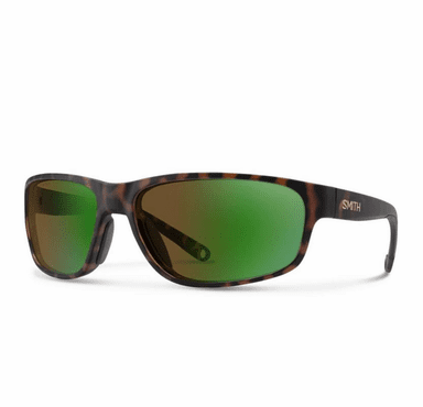 Smith Optics Redding 2 Sunglasses ChromaPop Glass Polarchromic Brown Green - Matte Tortoise Frame