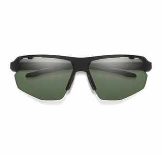 Smith Optics Resolve Sunglasses ChromaPop Polarized Gray Green - Matte Black Frame