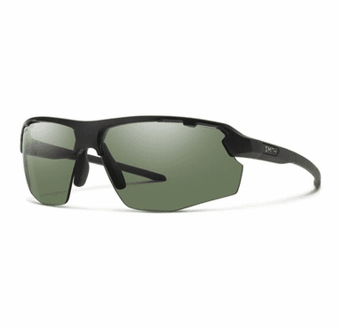 Smith Optics Resolve Sunglasses ChromaPop Polarized Gray Green - Matte Black Frame