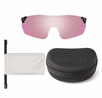 Smith Optics Reverb Sunglasses ChromaPop Platinum Mirror - Matte Black Frame