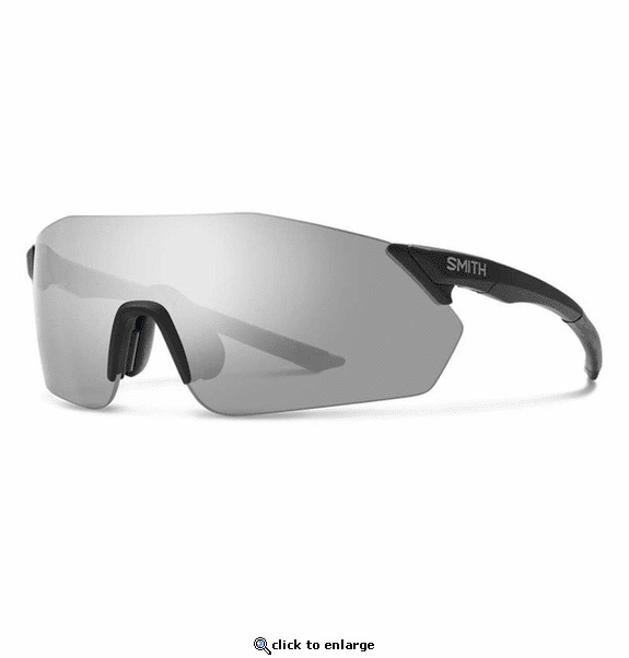 Smith Optics Reverb Sunglasses ChromaPop Platinum Mirror - Matte Black Frame