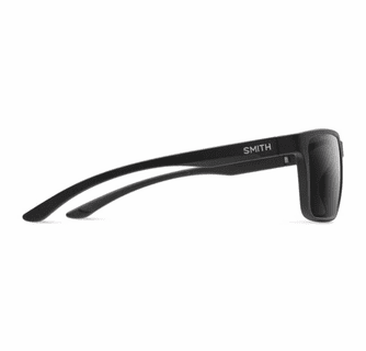 Smith Optics Riptide Sunglasses ChromaPop Glass Polarized Black Mirror - Matte Black Frame