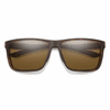 Smith Optics Riptide Sunglasses ChromaPop Polarized Brown - Matte Tortoise Frame