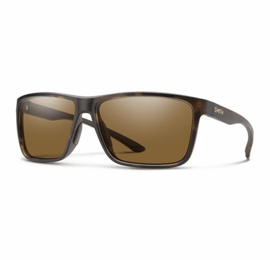 Smith Optics Riptide Sunglasses ChromaPop Polarized Brown - Matte Tortoise Frame
