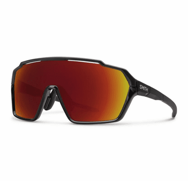 Smith Optics Shift MAG Sunglasses ChromaPop Red Mirror - Black Frame