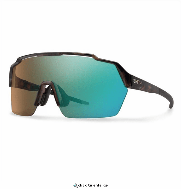 Smith Optics Shift Split Mag Sunglasses ChromaPop Photochromic Brown Opal - Matte Tortoise Frame