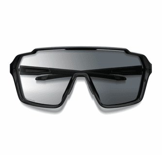 Smith Optics Shift XL Mag Sunglasses ChromaPop Photochromic Clear To Gray - Black Frame