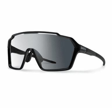 Smith Optics Shift XL Mag Sunglasses ChromaPop Photochromic Clear To Gray - Black Frame