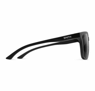 Smith Optics Shoutout Sunglasses ChromaPop Polarized Black - Matte Black Frame