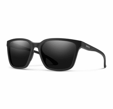 Smith Optics Shoutout Sunglasses ChromaPop Polarized Black - Matte Black Frame