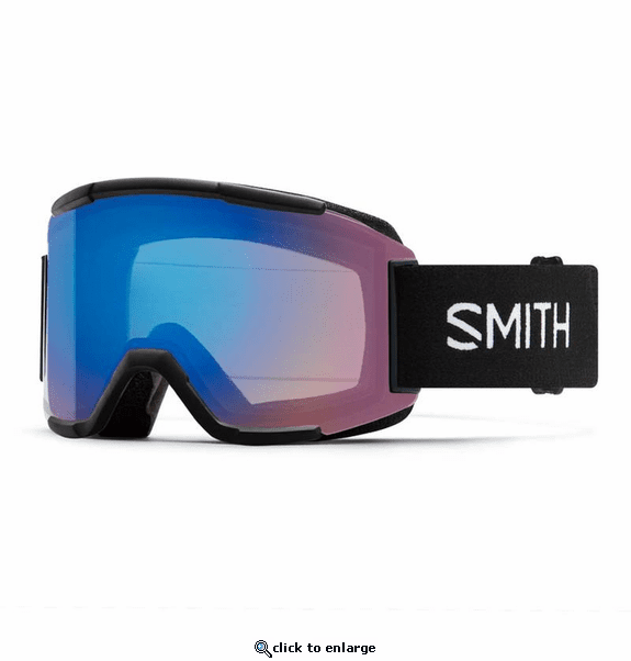 Smith Optics Squad Goggles Chromapop Storm Rose Flash - Black Frame