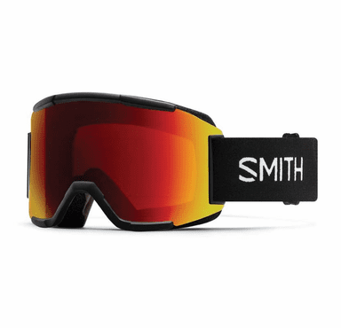 Smith Optics Squad Goggles Chromapop Sun Red Mirror - Black Frame