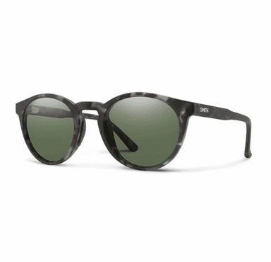 Smith Optics Westward Sunglasses ChromaPop Polarized Gray Green - Matte Gray Tortoise Frame