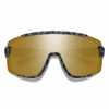 Smith Optics Wildcat Sunglasses ChromaPop Polarized Bronze Mirror - Matte Gray Marble Frame