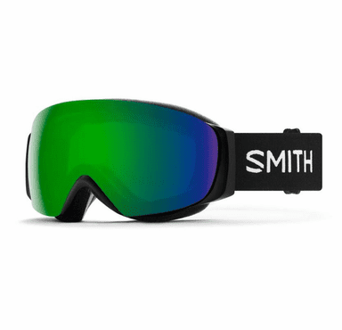 Smith Optics Women's I/O MAG S Goggles ChromaPop Sun Green Mirror - Black Frame