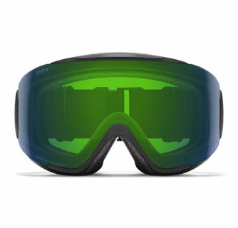 Smith Optics Women's Moment Goggles ChromaPop Everyday Green Mirror - Black Frame