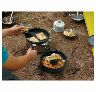 Snow Peak Aluminum Non-Stick Cooker 1000