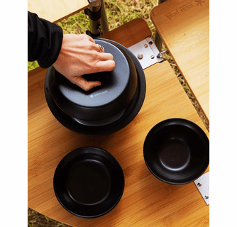Snow Peak Earthenware Zen Pot Set