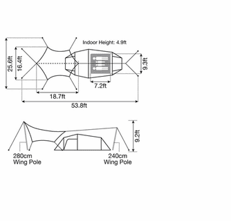Snow Peak Entry Pack Tent & Tarp