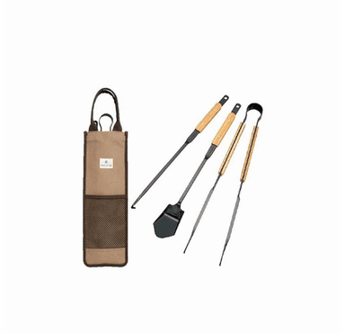 Snow Peak Fire Tool Set Pro.