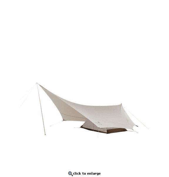 Snow Peak Hexa Ease 1 Tent in Ivory - 1 Person