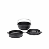 Snow Peak Japanese Cast Iron Dutch Oven - 26cm