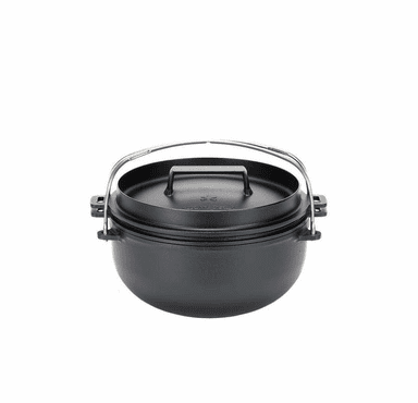 Snow Peak Japanese Cast Iron Dutch Oven - 26cm