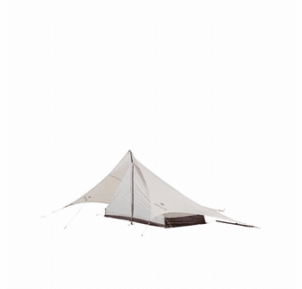 Snow Peak Penta Tarp in Ivory