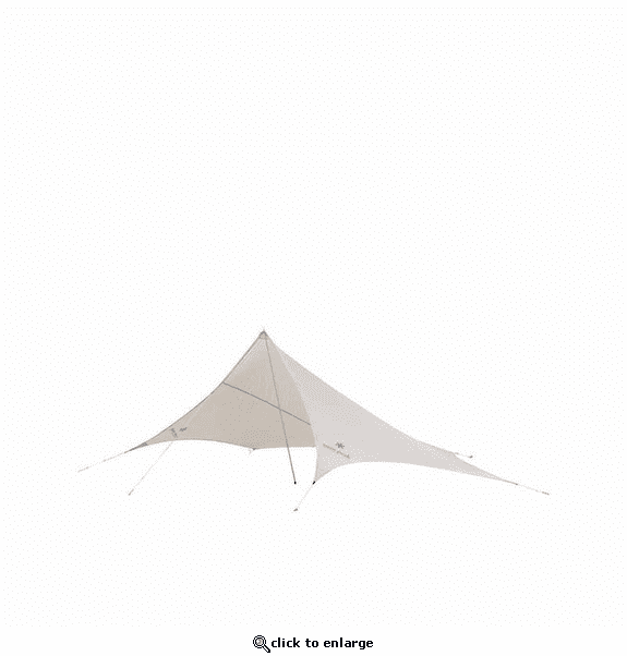 Snow Peak Penta Tarp in Ivory