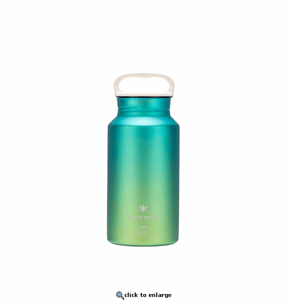 Snow Peak Recycled Titanium Aurora Bottle in 600 ML