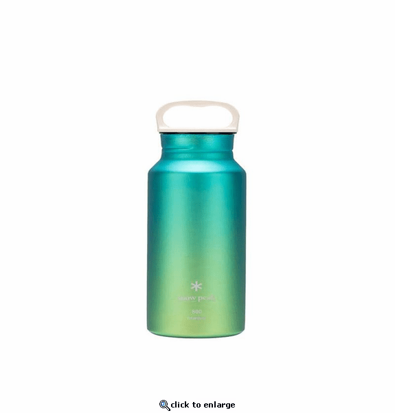 Snow Peak Recycled Titanium Aurora Bottle in 800 ML