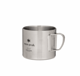 Snow Peak Stainless Vacuum-Insulated Mug in 450 ML