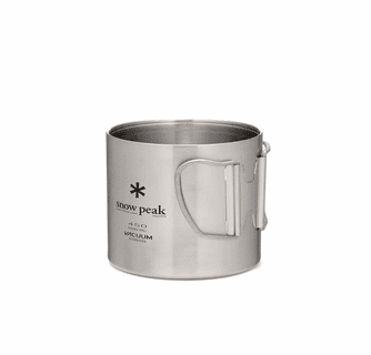 Snow Peak Stainless Vacuum-Insulated Mug in 450 ML
