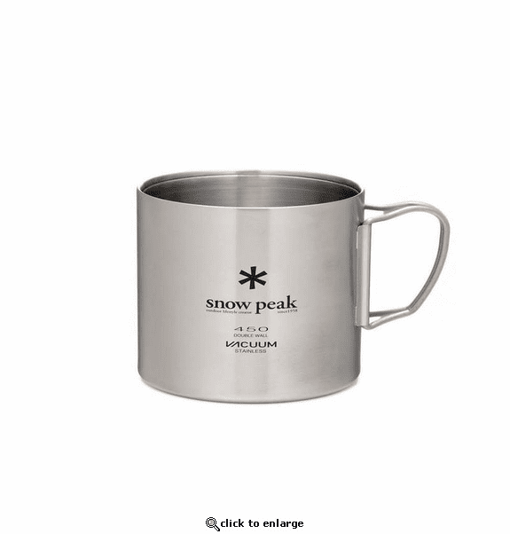 Snow Peak Stainless Vacuum-Insulated Mug in 450 ML