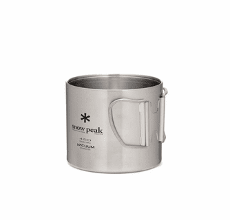 Snow Peak Stainless Vacuum-Insulated Mug in 450 ML