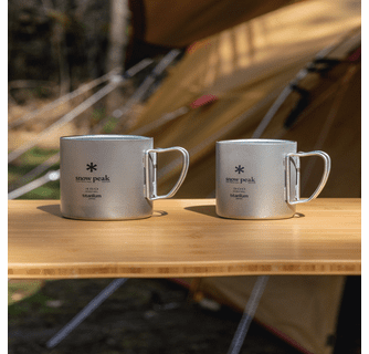 Snow Peak Ti-Double 300 ML Mug