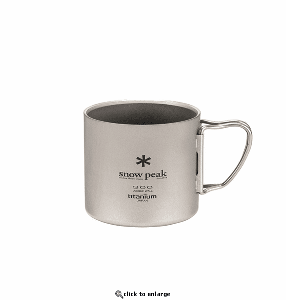 Snow Peak Ti-Double 300 ML Mug