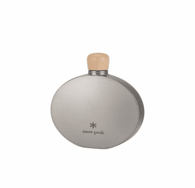 Snow Peak Titanium Flask in 5 oz