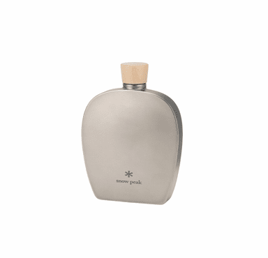 Snow Peak Titanium Flask in 8.4 oz